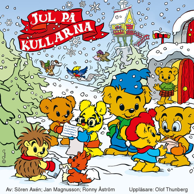 Buchcover für Jul på Kullarna