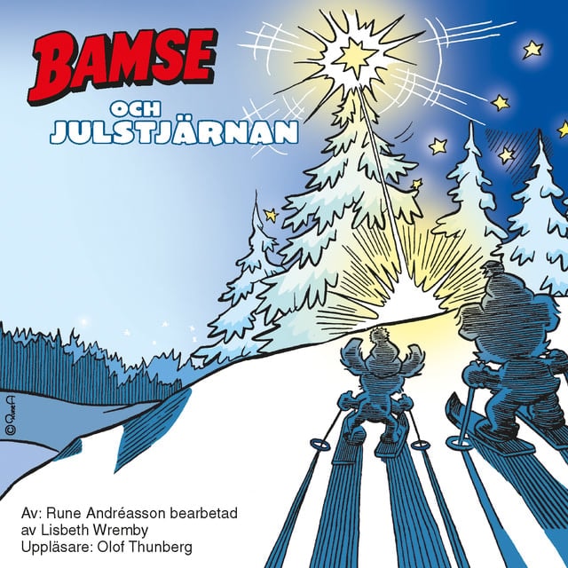Okładka książki dla Bamse och Julstjärnan