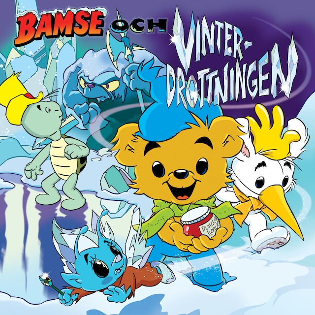 Book cover for Bamse och Vinterdrottningen