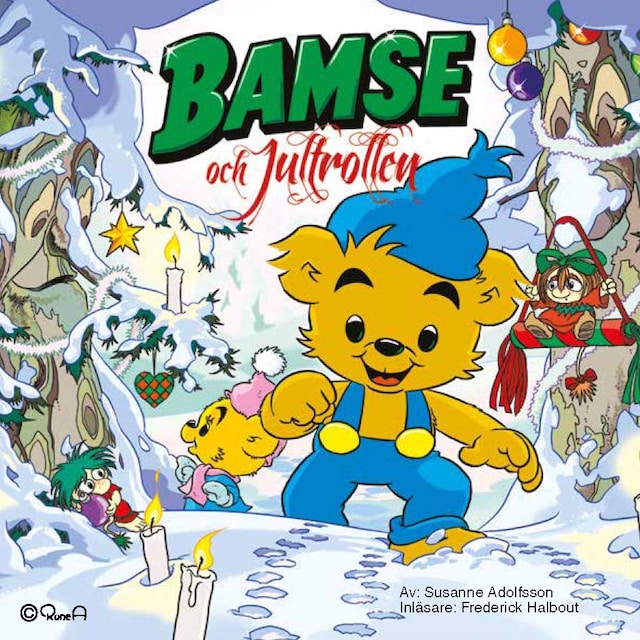 Book cover for Bamse och Jultrollen