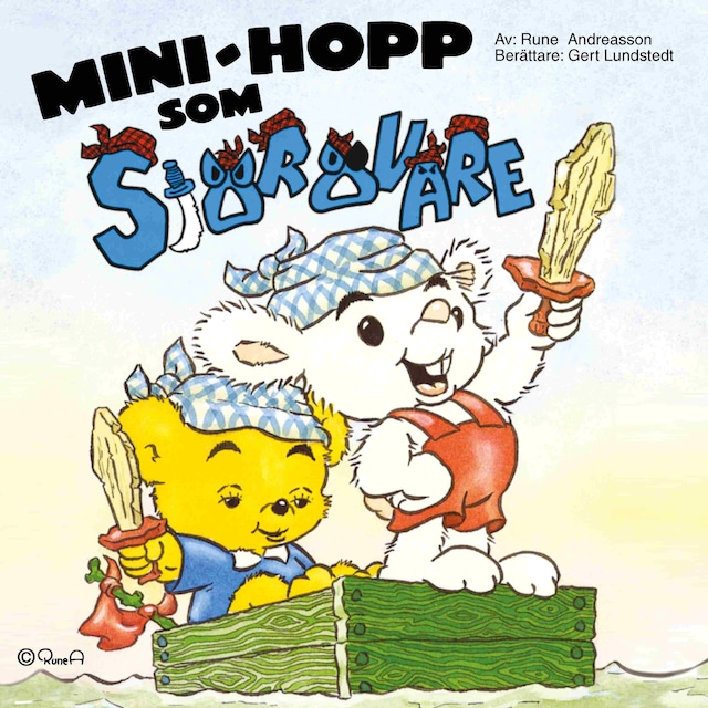 Boekomslag van Mini-Hopp som sjörövare