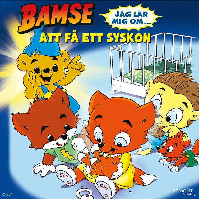 Boekomslag van Jag lär mig om att få ett syskon