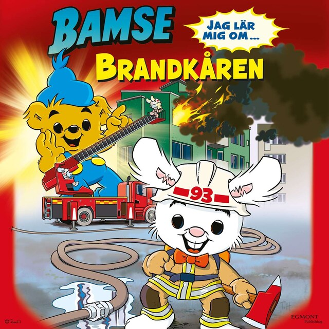 Book cover for Jag lär mig om brandkåren