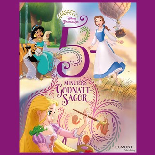 5 minuters godnattsagor Disney prinsessor bookCoverFor