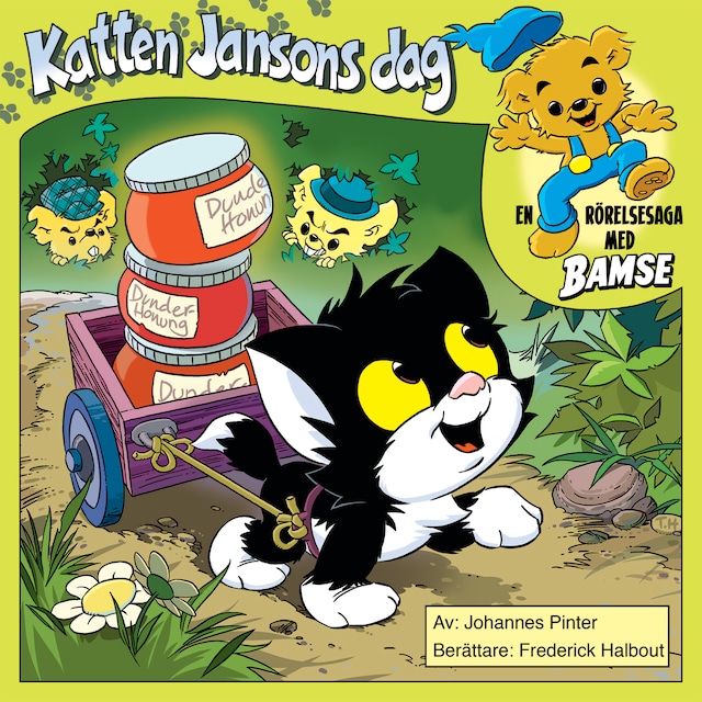 Okładka książki dla Bamse - Katten Jansons dag