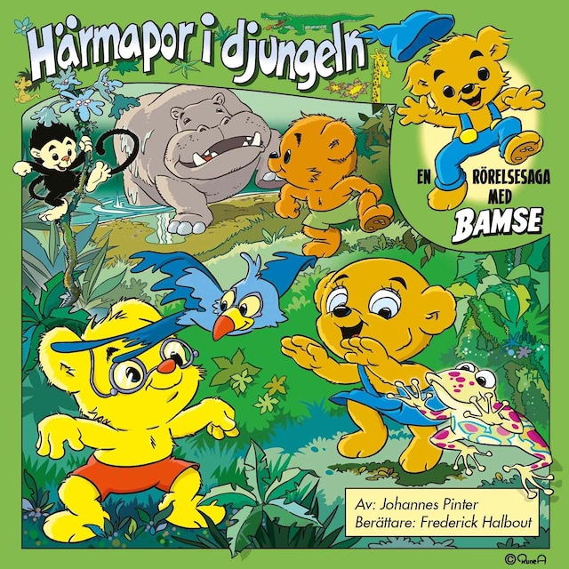 Book cover for Härmapor i djungeln