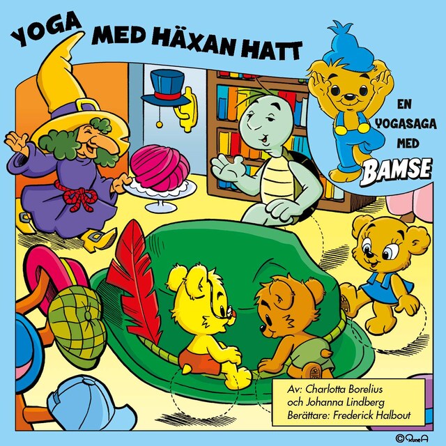 Buchcover für Bamse - Yoga med Häxan Hatt
