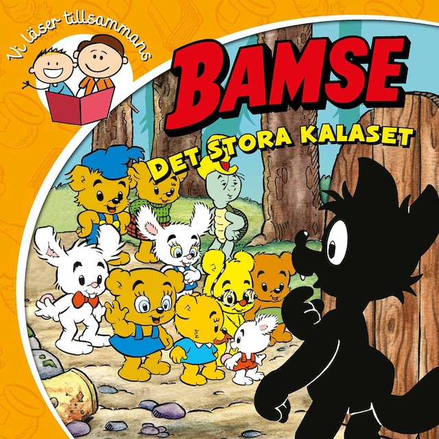 Okładka książki dla Bamse. Det stora kalaset