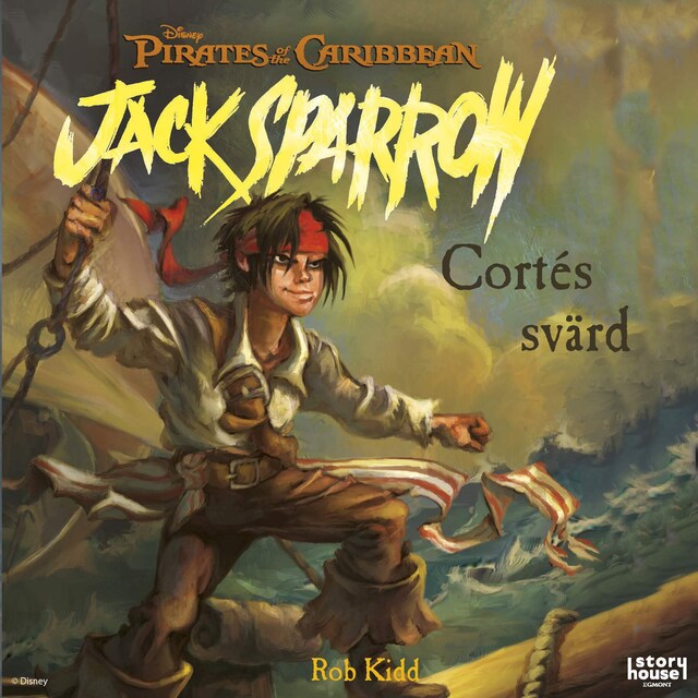 Bogomslag for Jack Sparrow. Cortés svärd