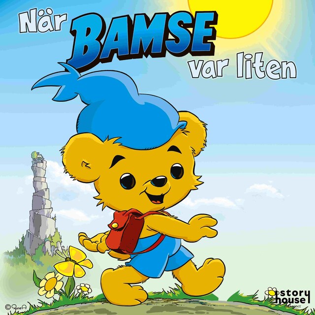 Book cover for När Bamse var liten