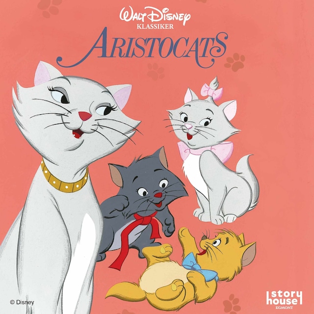 Bogomslag for Disney klassiker. Aristocats