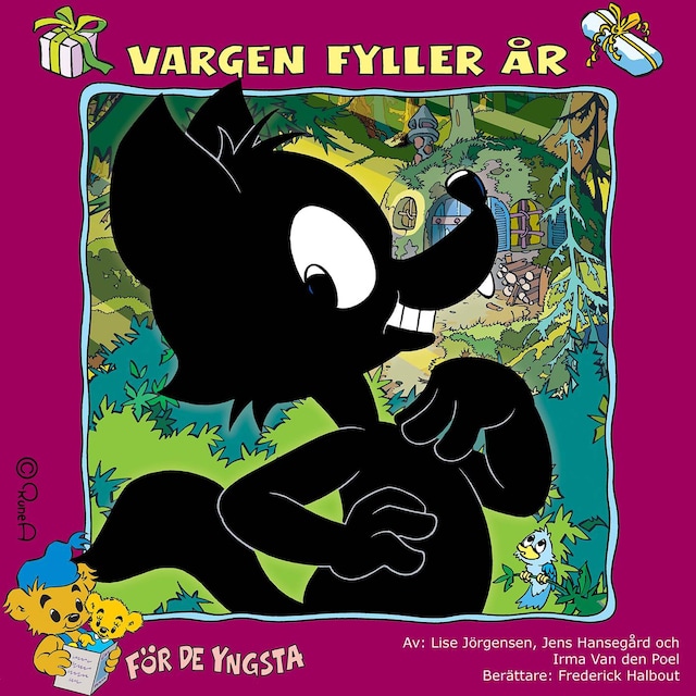 Book cover for Vargen fyller år