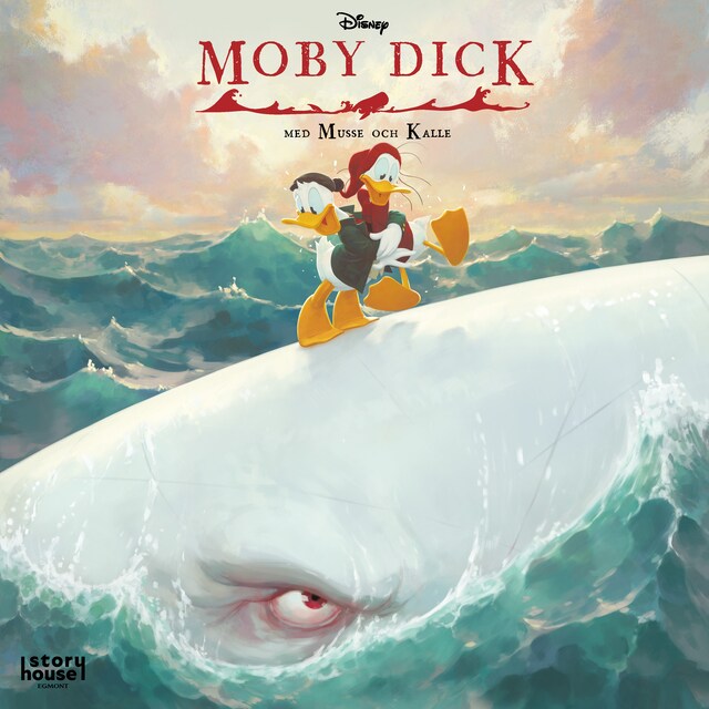 Bokomslag for Moby Dick med Musse och Kalle