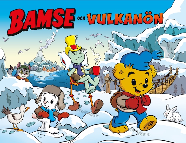 Buchcover für Bamse och vulkanön (Läs & lyssna)