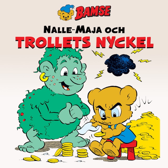 Kirjankansi teokselle Nalle-Maja och trollets nyckel
