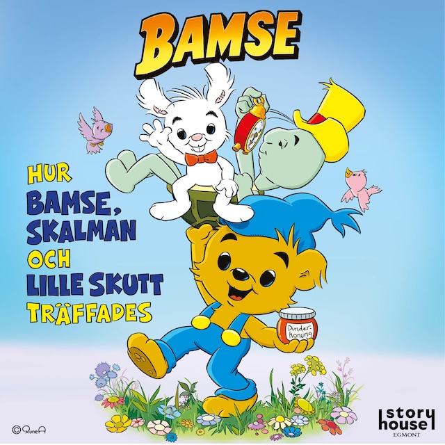 Book cover for Hur Bamse, Lille Skutt och Skalman träffades