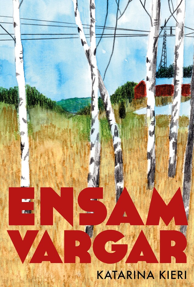 Couverture de livre pour Ensamvargar