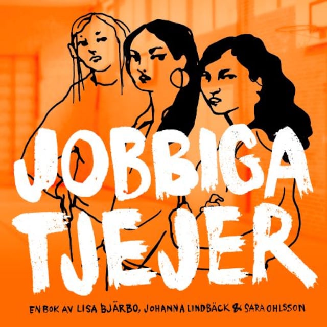 Book cover for Jobbiga tjejer
