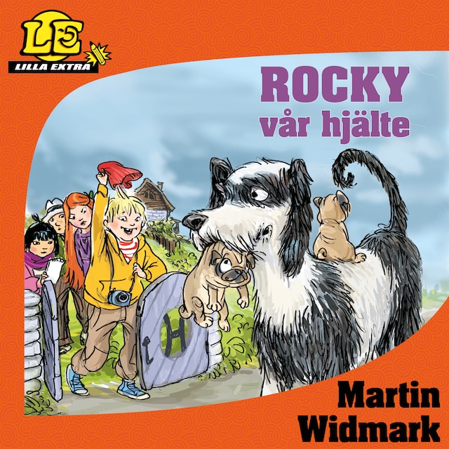 Book cover for Lilla Extra. Rocky vår hjälte