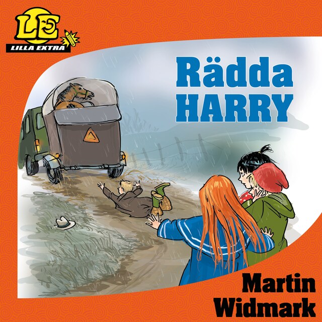 Book cover for Lilla Extra. Rädda Harry