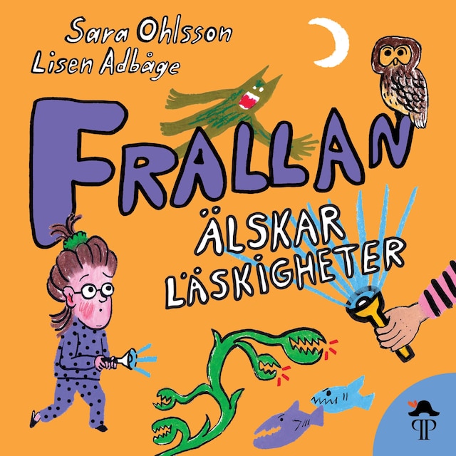 Book cover for Frallan älskar läskigheter