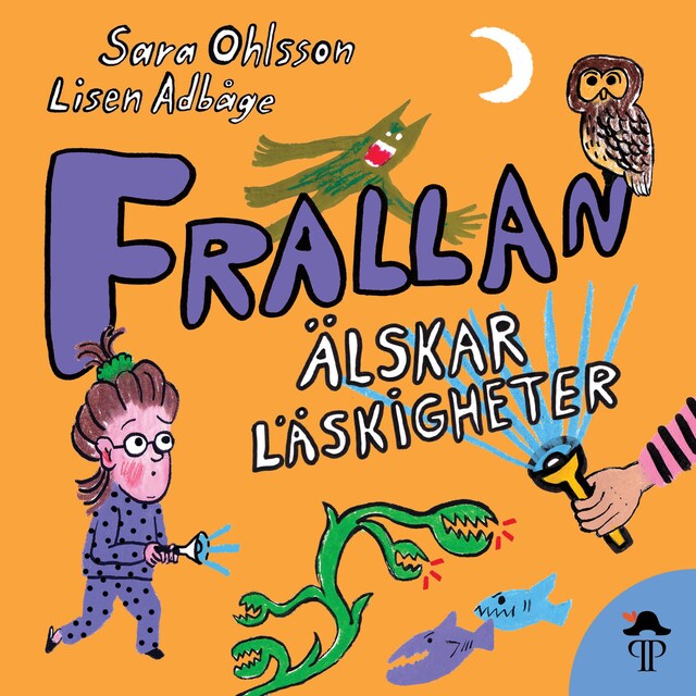 Buchcover für Frallan älskar läskigheter