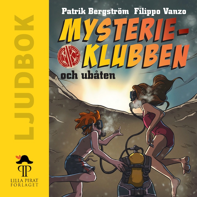 Book cover for Mysterieklubben och ubåten