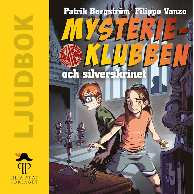 Book cover for Mysterieklubben och silverskrinet