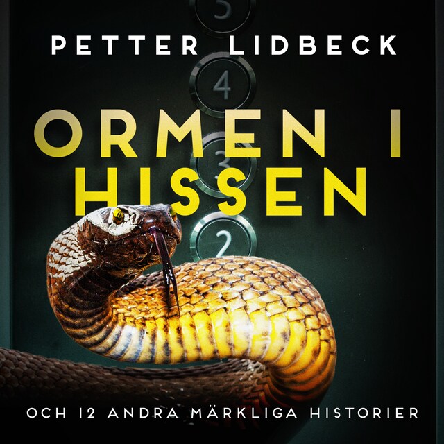 Book cover for Ormen i hissen och 12 andra märkliga historier