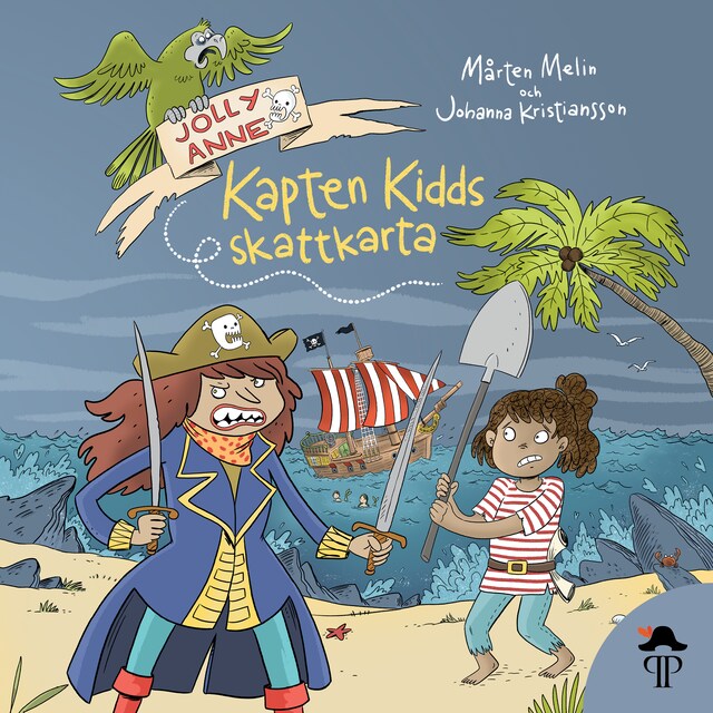 Buchcover für Kapten Kidds skattkarta