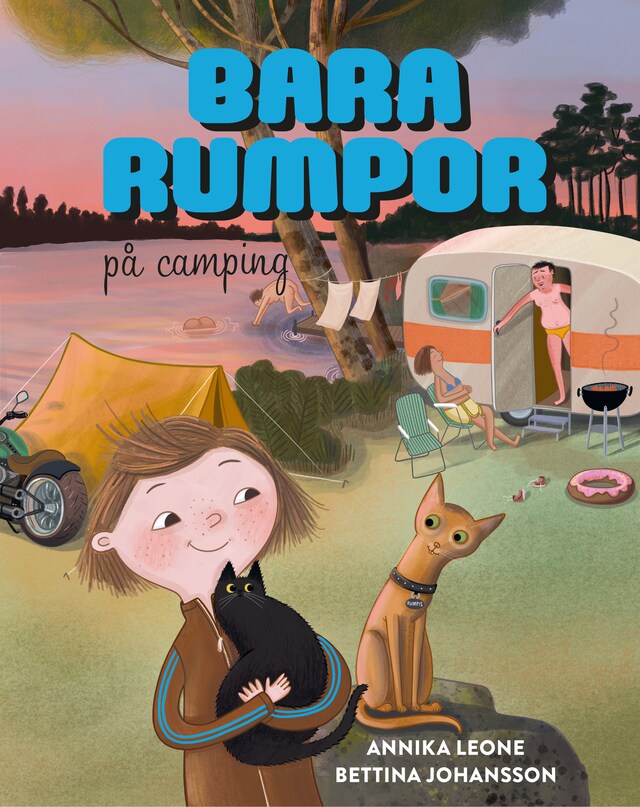 Book cover for Bara rumpor på camping