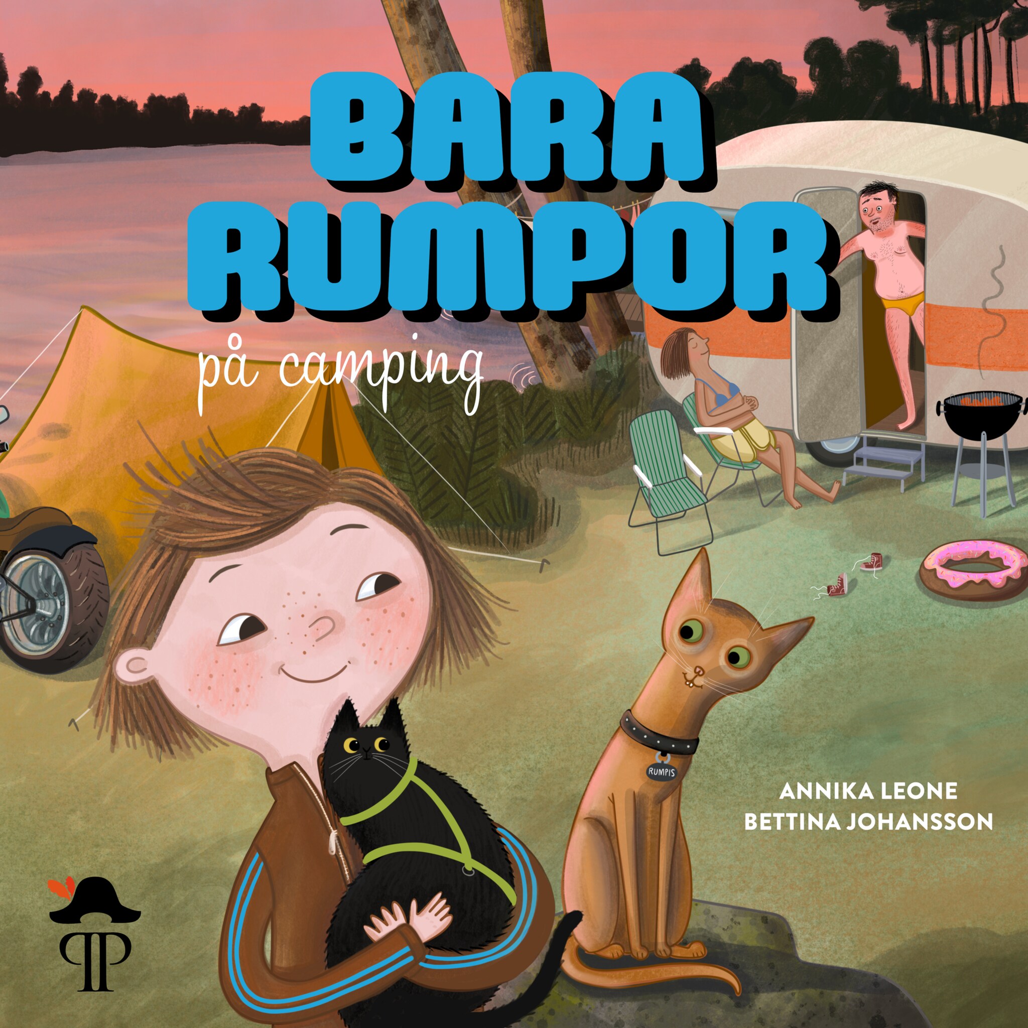 Bara rumpor på camping