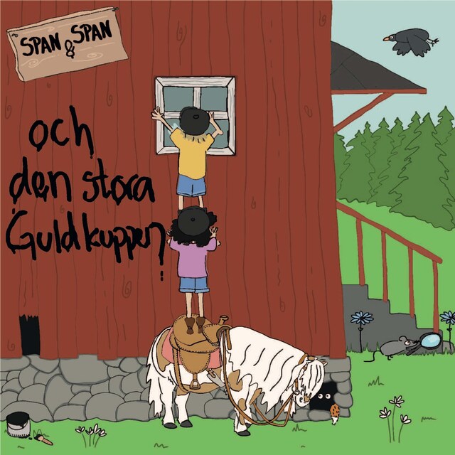 Book cover for Span & Span och den stora guldkuppen