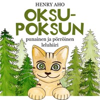 Oksu-Poksun punainen ja pörröinen leluhiiri