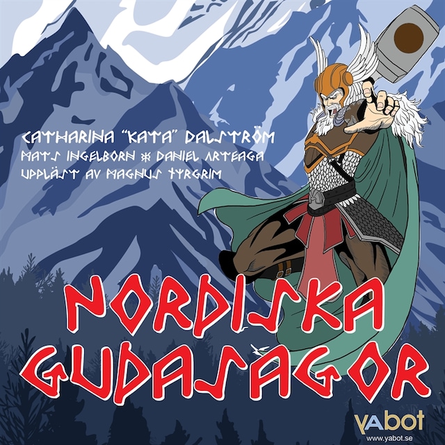 Book cover for Nordiska gudasagor