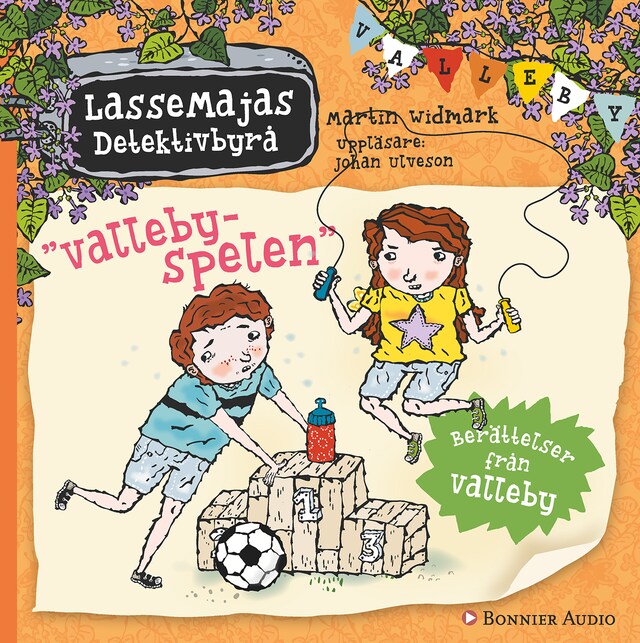 Book cover for Berättelser från Valleby. Vallebyspelen