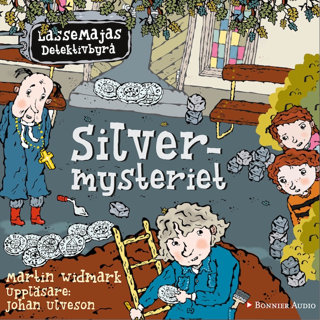 Book cover for Silvermysteriet