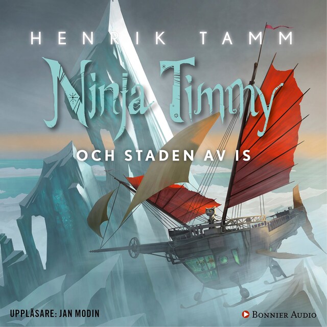 Okładka książki dla Ninja Timmy och staden av is