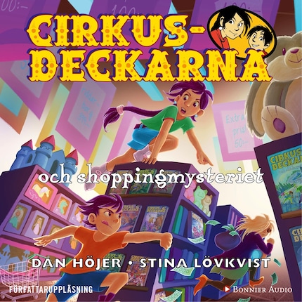 Cirkusdeckarna och shoppingmysteriet bookCoverFor