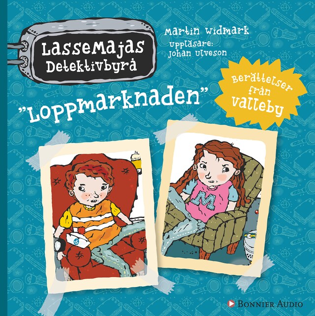 Book cover for Berättelser från Valleby. Loppmarknaden