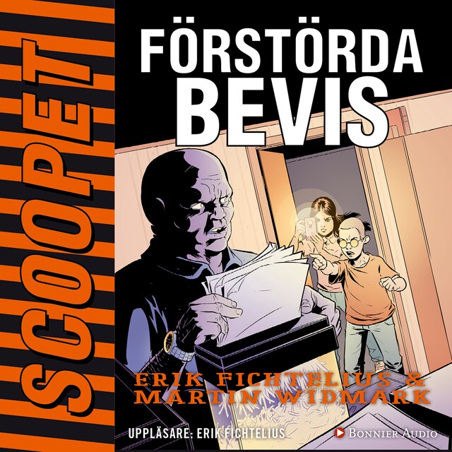 Buchcover für Förstörda bevis.