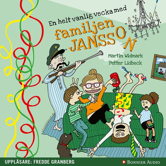 Book cover for En helt vanlig vecka med familjen Jansson