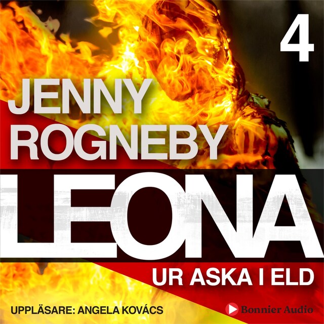 Book cover for Leona. Ur aska i eld