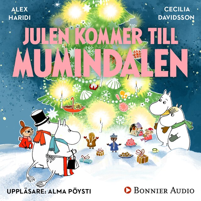 Book cover for Julen kommer till Mumindalen