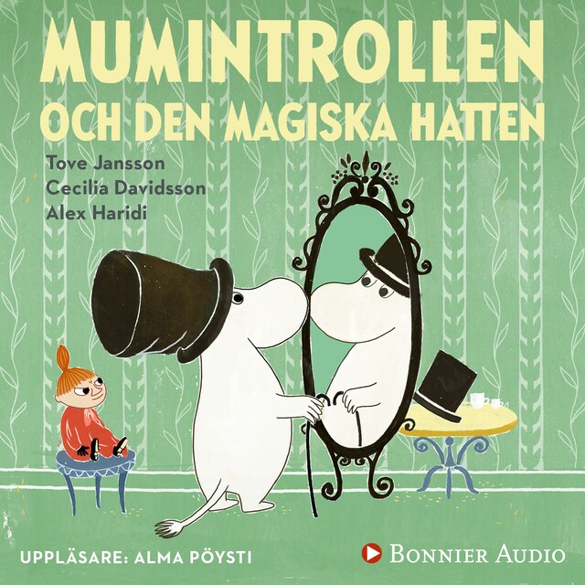 Portada de libro para Mumintrollen och den magiska hatten (från sagosamlingen "Sagor från Mumindalen")