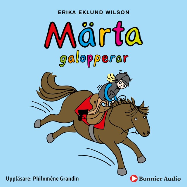 Book cover for Märta galopperar
