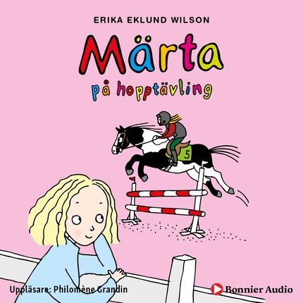 Märta på hopptävling bookCoverFor