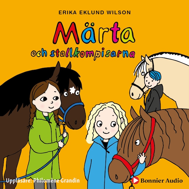 Buchcover für Märta och stallkompisarna