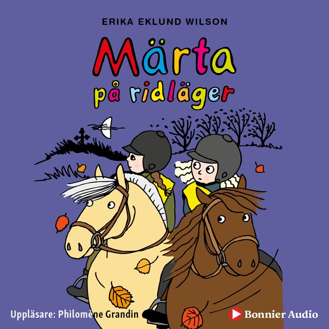 Book cover for Märta på ridläger
