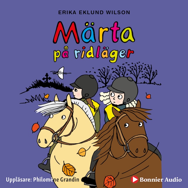 Book cover for Märta på ridläger